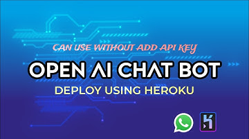 How to Make free Ai Chat Bot Using Heroku | Template Deploy | Open Ai Chatgpt | No Need Api Key.