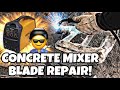 Concrete Mixer Mobile Weld Repair! (Tips &amp; Tricks)