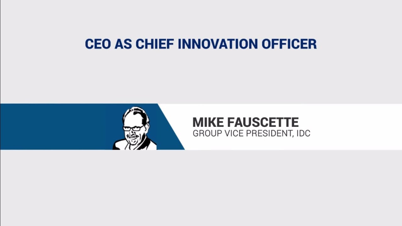 CEO as Chief Innovation Officer
