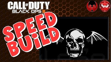 Deathbat -Avenged Sevenfold Logo - SPEED BUILD - Black Ops 3 Emblem Tutorial