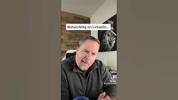 Networking on LinkedIn can be awkward.  #jobsearch #linkedin