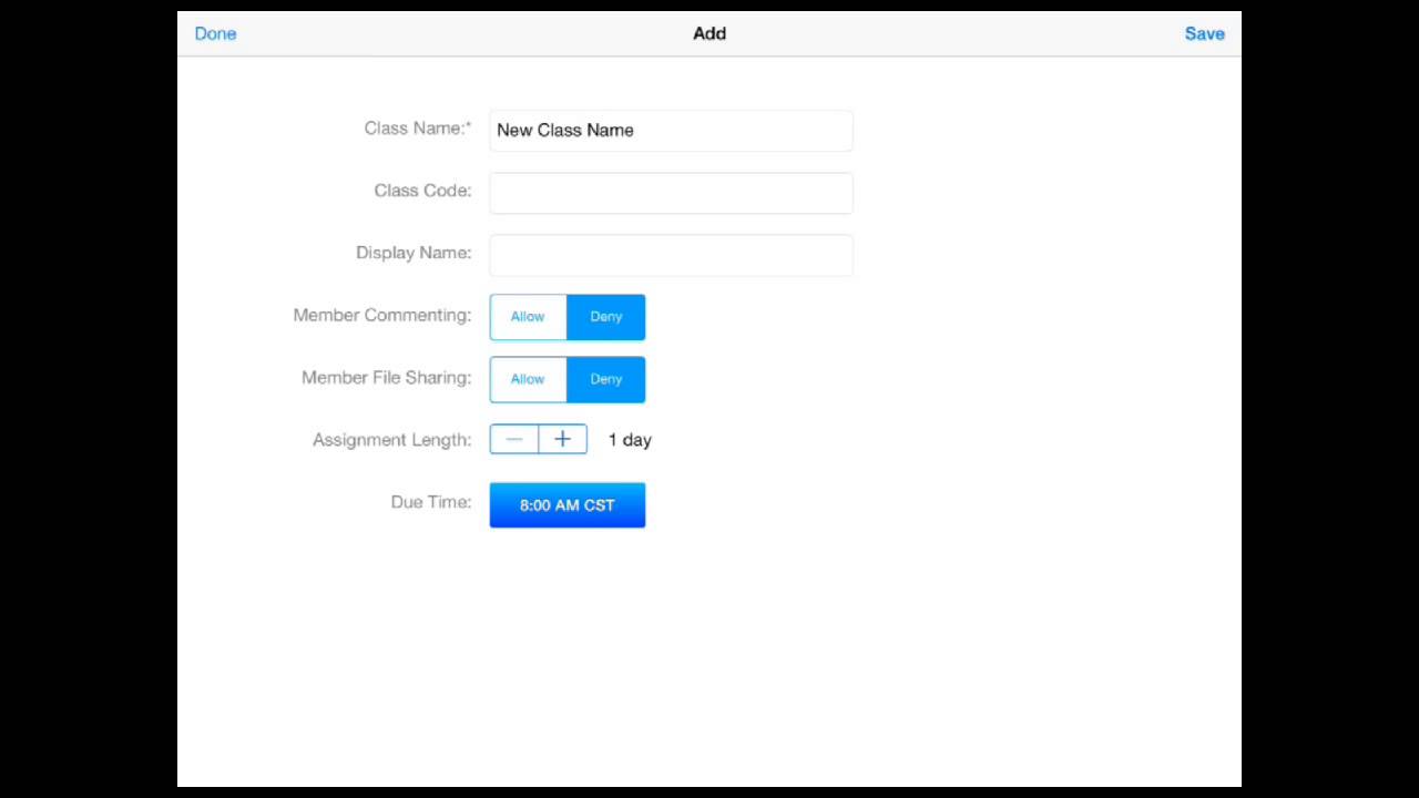 Create an eBackpack Class or Group on Your iPad