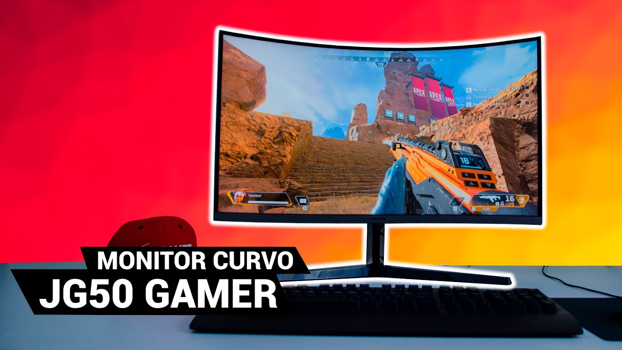 La mejor experiencia con un MONITOR CURVO 144hz? | Samsung JG50 - YouTube