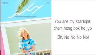 Starlight- Taeyeon (Feat. DEAN) (Easy Lyrics)