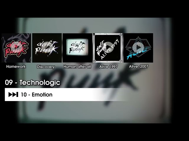 Daft Punk - Technologic (Official Audio) class=