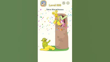 Dop 2 (Delete One Part) Level-283 save the princess #viralvideo #shorts @MrRocky_Gaming