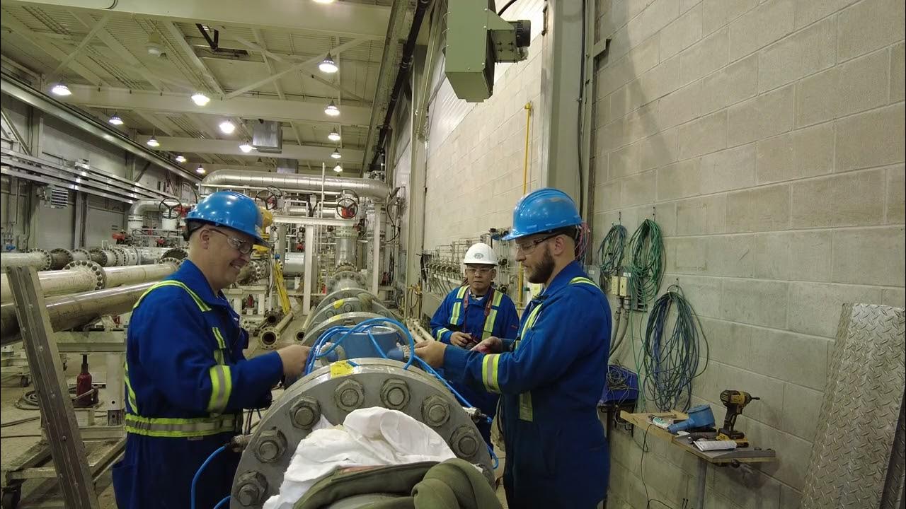 DJI 0062 Witness Wet Calibration Ultrasonic Flow Meter at TransCanada Calibrations (5/8) YouTube