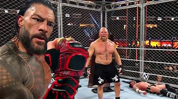 WWE Survivor Series 30 November 2025 Team Roman Reigns Vs Team Brock Lesnar Wargames Full Match