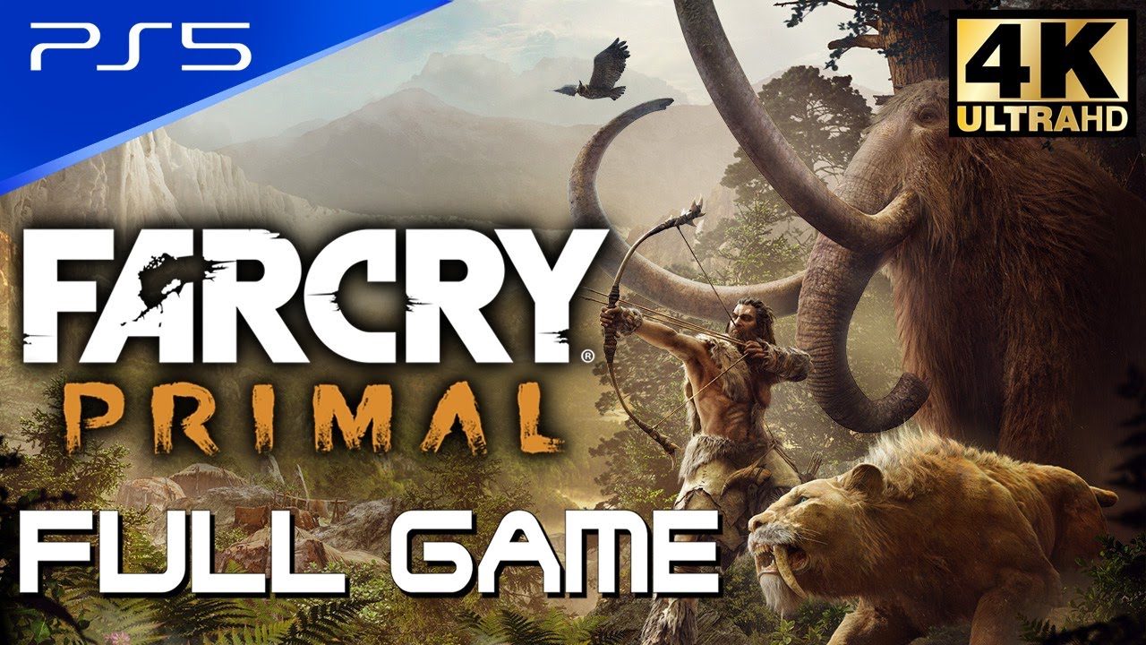 PS5 Far Cry: Primal - 4K Full Game Walkthrough Longplay Playthrough (PS4, Xbox, PC) No Commentary