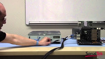 SerialTek PRO PCIe Analyzer Hardware and Cabling Setup