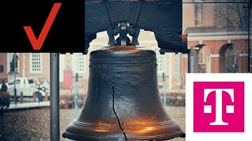 T-Mobile VS Verizon | Philadelphia, PA | speed testing at the Liberty Bell