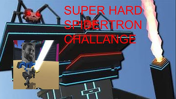 beating the spidertron challenge and talking clone drone in the danger zone