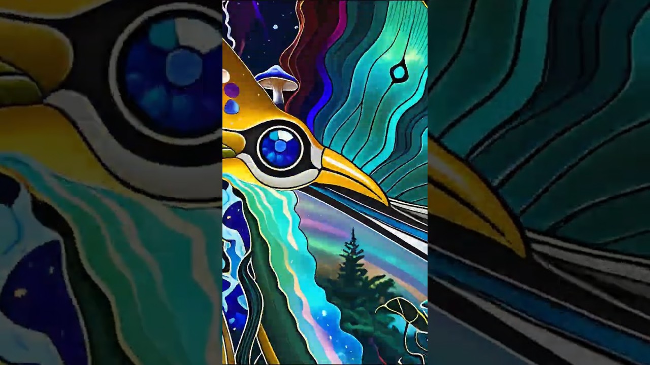 Auralith and the Rootstorm | 136 BPM Techno | Visual Trip