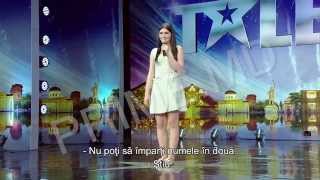 Moldova Are Talent - Elisaveta Eriomenco 31.10.2014 Sezonul 2, Ep.7