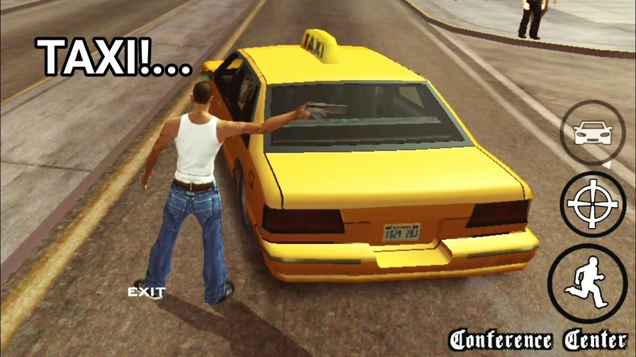 Calling a taxi, like in GTA IV - GTA SA Mobile