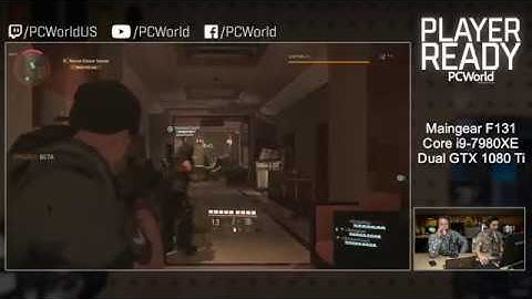 Streaming The Division 2 Private Beta on PC