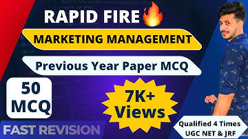 Complete Marketing Management Mcq || Marketing management Ugc Net || Nta Ugc Net Commerce