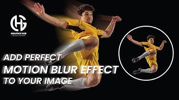 How to Add a Perfect Motion Blur Effect in Photoshop – Step-by-Step Guide! 🎨