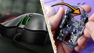 Homemade | Fixing the mouse Razer Deathadder!!! (Замена кнопки)