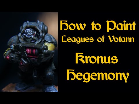 How to Paint Leagues of Votann- Kronus Hegemony all GRIMDARK 