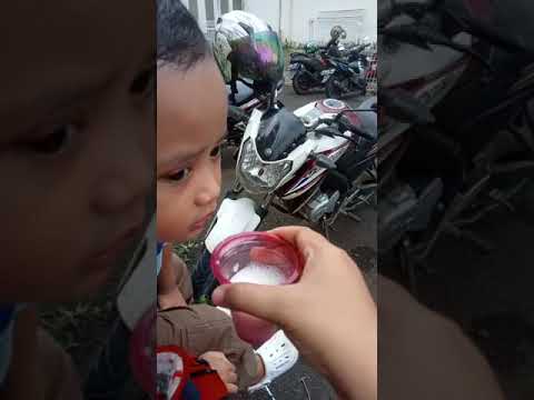 bocil minum susu