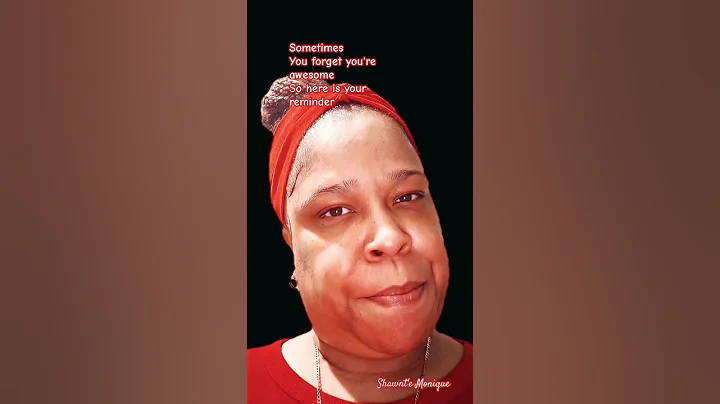 Sometimes you forget you're awesome, so here is your reminder