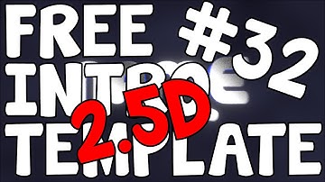 FREE INTRO TEMPLATE #32 (BLENDER) [by:me] !2.5D!