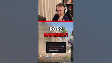 Ropz Banned Playing CSGO with OhnePixel #csgo #shorts