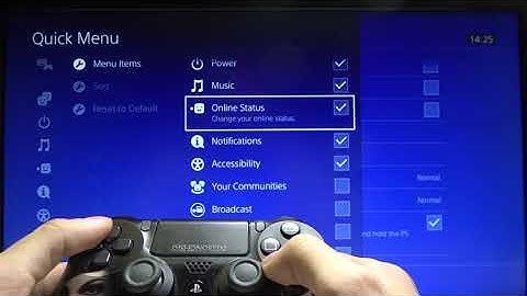 How to Access & Customize SONY PlayStation 4 - Quick Menu Panel