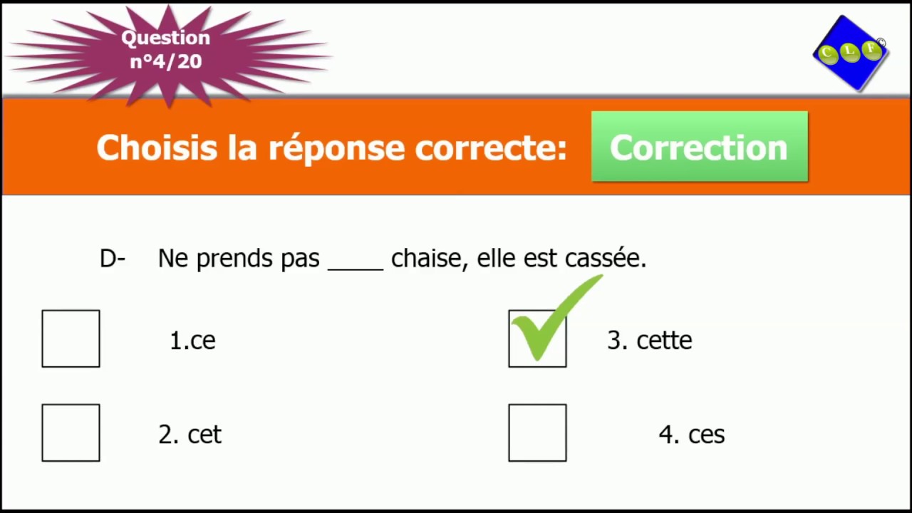 Тестирование французский язык. Test de Francais 1. A 1 Test de grammaire. Correct Test.