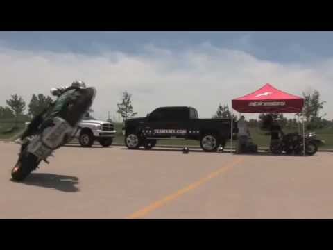 Motorcycle Stunts Dan Jackson Alpinestars Stunt Demo