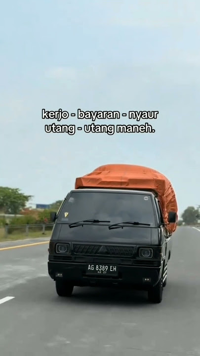 SAMPEK GERING MIKIRIN UTANG BRI🤣STORY WA DRIVER #l300 #storywa #status #beranda #driver #shorts