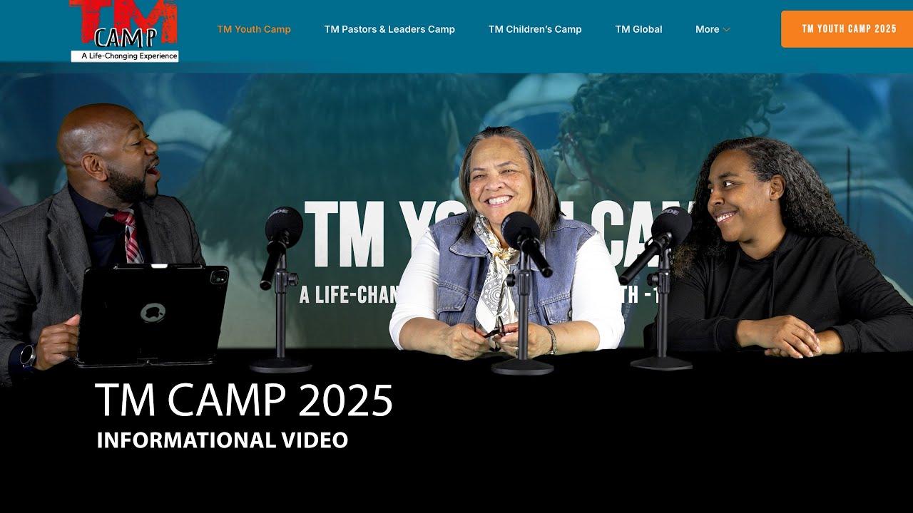 TM Youth Camp 2025 - Watch this! - YouTube