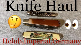 Knife Haul!💥Holub, Imperial, Made In Germany 👀