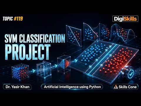 End-to-End SVM Project in Python | Artificial Intelligence using Python Topic #119 - Skills Cone