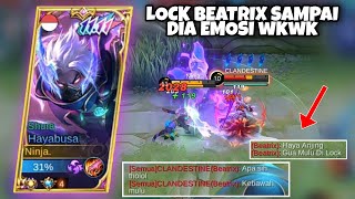 LOCK BEATRIX SAMPAI DIA EMOSI WKWKK, BEATRIX NYA LANSUNG NGAMUK 😂