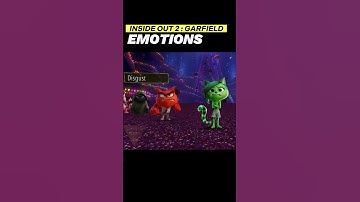 Inside Out 2 : Garfield Emotions #insideout2 #garfield #pixar #animation #disney #insideout