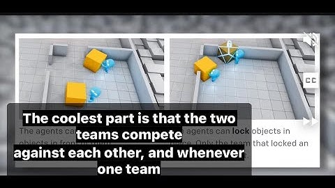 OpenAI Plays Hide and Seek…and Breaks The Game!
