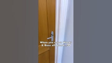 Thumbnail of TOY STORY | WOODY & BUZZ CAUGHT MOVING IN REAL LIFE 👀 #Shorts
