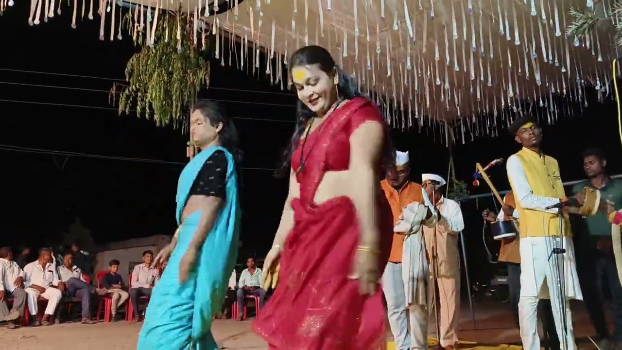 कार्यक्रमाची सुरुवात मुरुळींचा जबरदस्त डान्स जागरण गोंधळ पार्टी वडझिरे  (2024) subscribe now