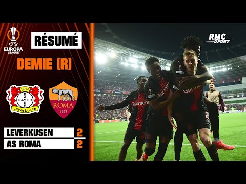 Résumé : Leverkusen (Q) 2-2 AS Roma - Ligue Europa (demi-finale retour)