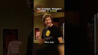 The best behind the scenes moments from IT Crowd. #ITCrowd #funny #NG #blooper #fyp