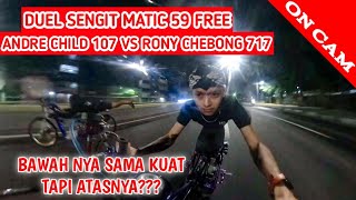 BIG MATCH MIO 59 FREE ANDRE CHILD 107 KEMBALI BERULAH‼️
