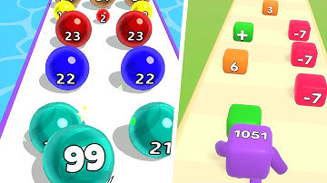 Marble Run Vs Level Up Numbers  MAX LEVEL  Walkthrough Gameplay