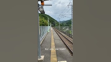 Is this really a train station in rural Japan? 🇯🇵
