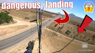 My dangerous mistakes when landing with a paraglider!