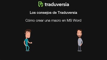Cómo crear macros en Word - Traduconsejo