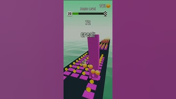 Stack Colors Gameplay Walkthrough (İOS,Android) - Level 20 #Shorts