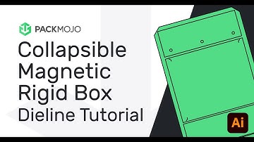How to Design on a Collapsible Magnetic Rigid Box Dieline | Packaging Design 101
