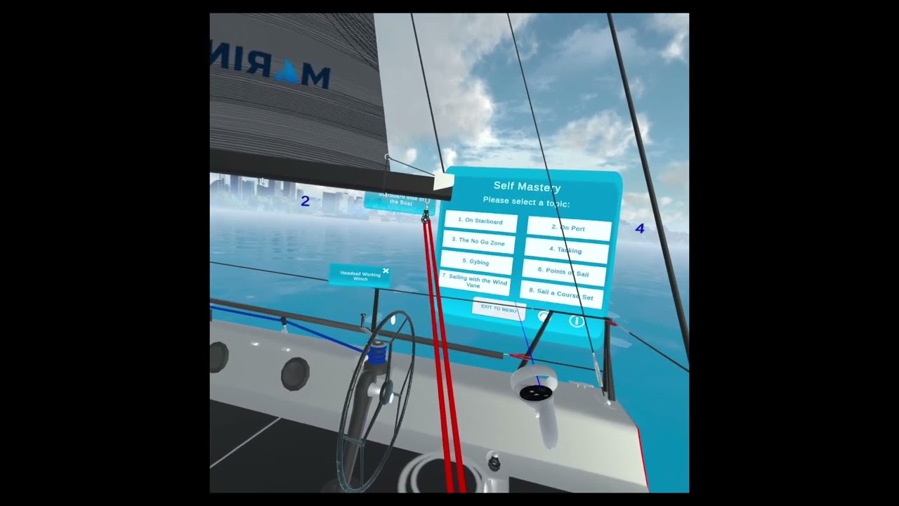 Virtual Reality Sailing Course NauticEd
